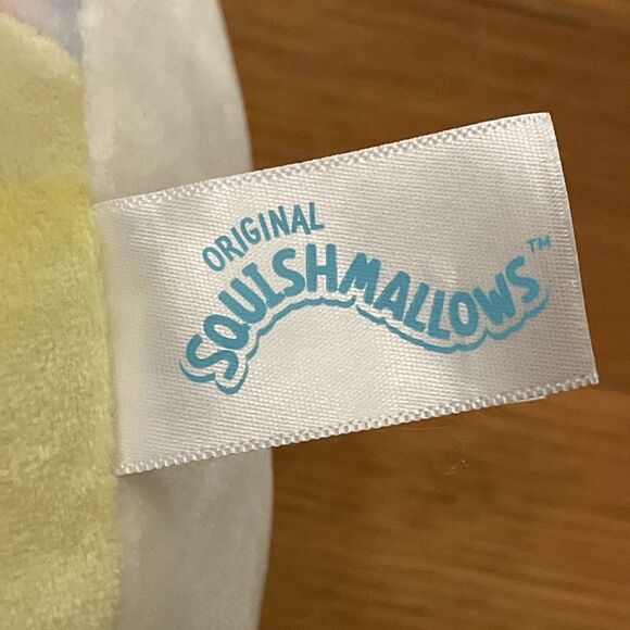 Squishmallows Kellytoy Cyma Corgi Dog Pink Tie Dye Plush Stuffed Animal 7 in - Picture 2 of 10